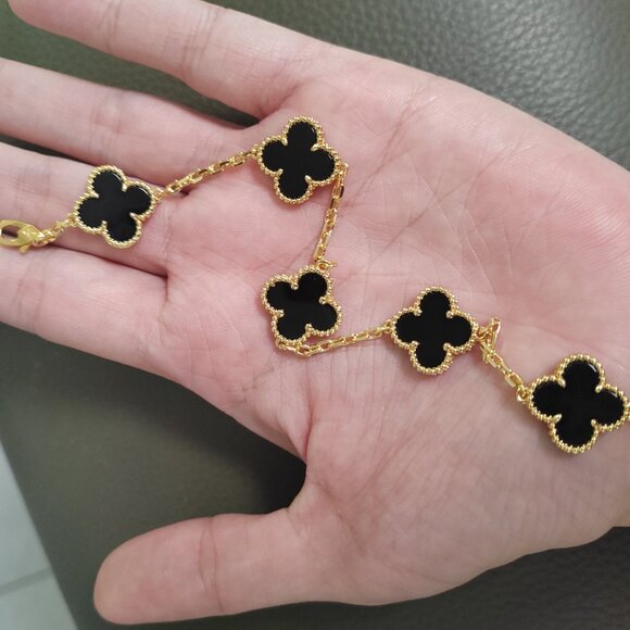 COPY - Van Cleef & Arpels classic black bracelet - Picture 5 of 7